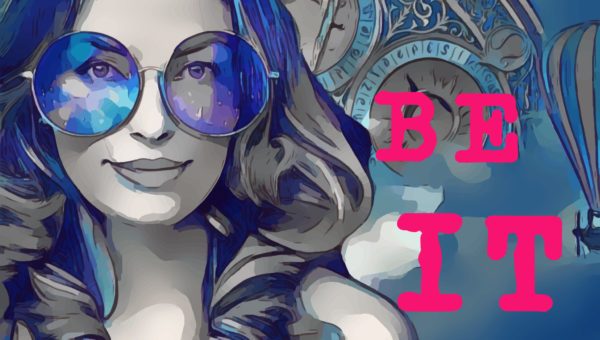Title: Be it with girl in round sunglasses