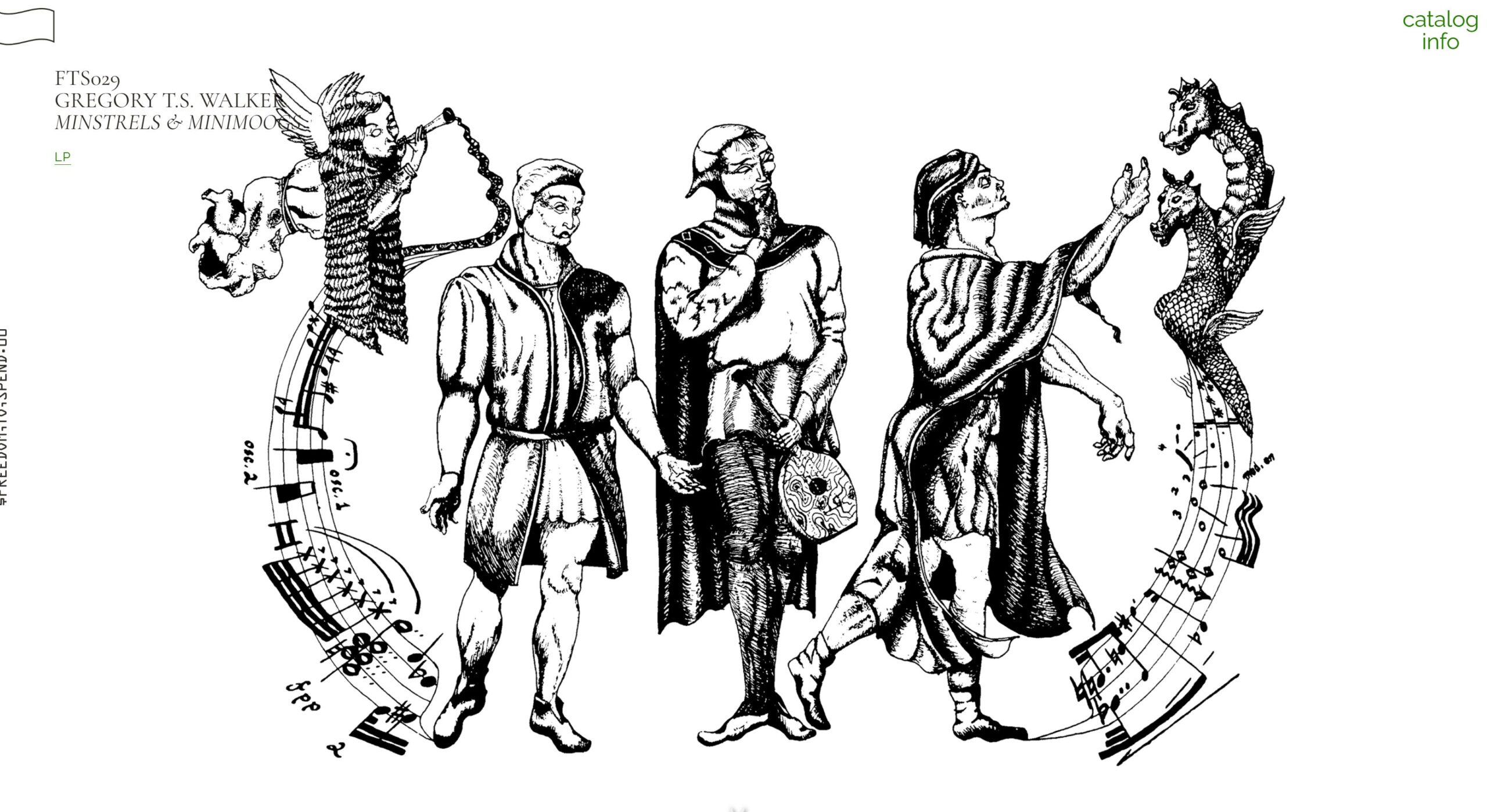 Minstrels and Minimoogs album cover art